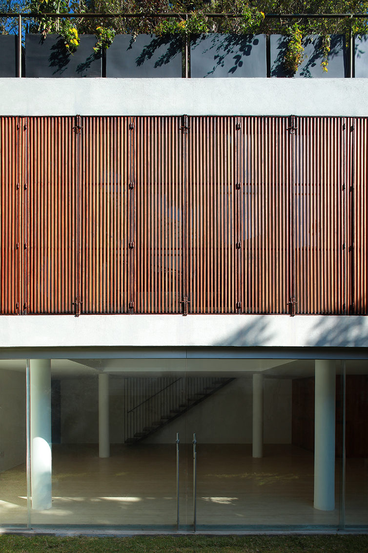 Casa Hortensia: Estructura de madera